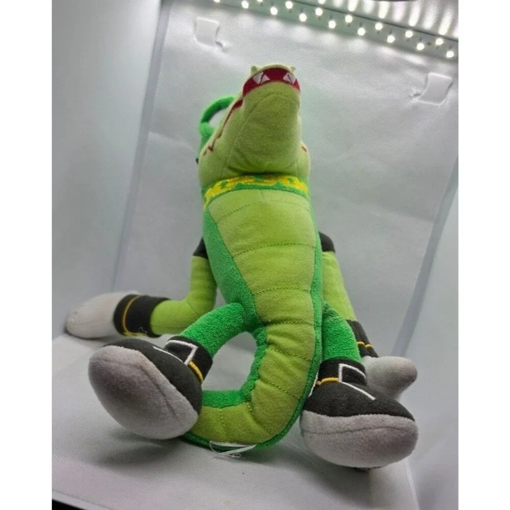 Sonic the Hedgehog Plush Lot (2) - Vector The Crocodile & Silver the Hedgehog